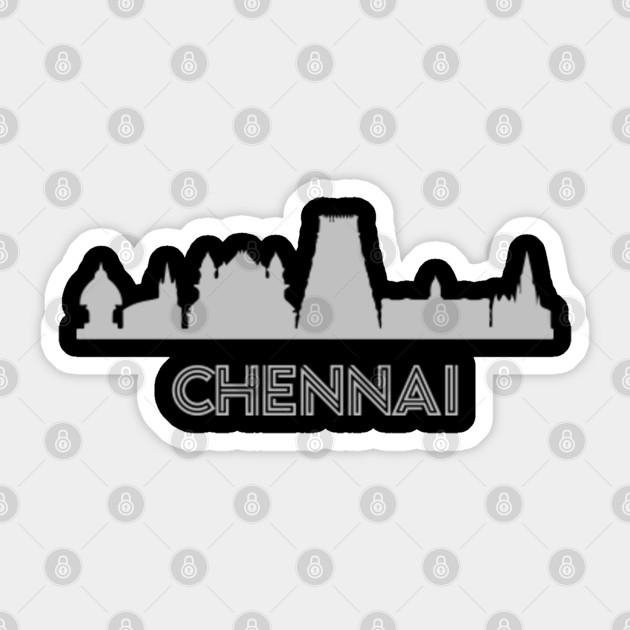 Chennai Chennai Souvenirs Sticker TeePublic